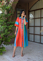 Bestselling in new colour. Super pretty one piece stripe dress