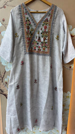Beautiful jhute embroided full suit