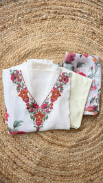 Linen digital printed Unstitched full suit