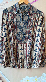 Pure crepe shirt