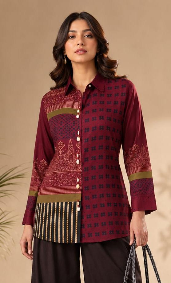 Wow wow soft Mul silk designer top
