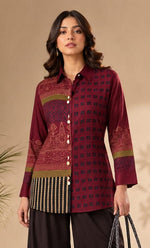 Wow wow soft Mul silk designer top