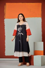 Mul cotton digital print kurta pant