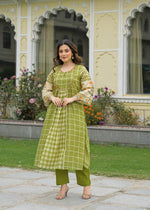 Pretty Mul cotton digital print kurta pant