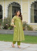 Pretty Mul cotton digital print kurta pant