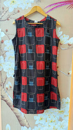 Designer Dori back cotton sleeveless co ord set (extra sleeves available)