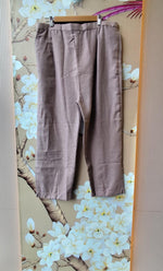 Linen cotton with lining and applique work Co ord set