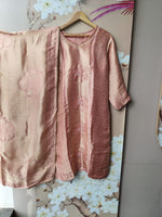 Pretty tissue suit set in pink (slim fit )
