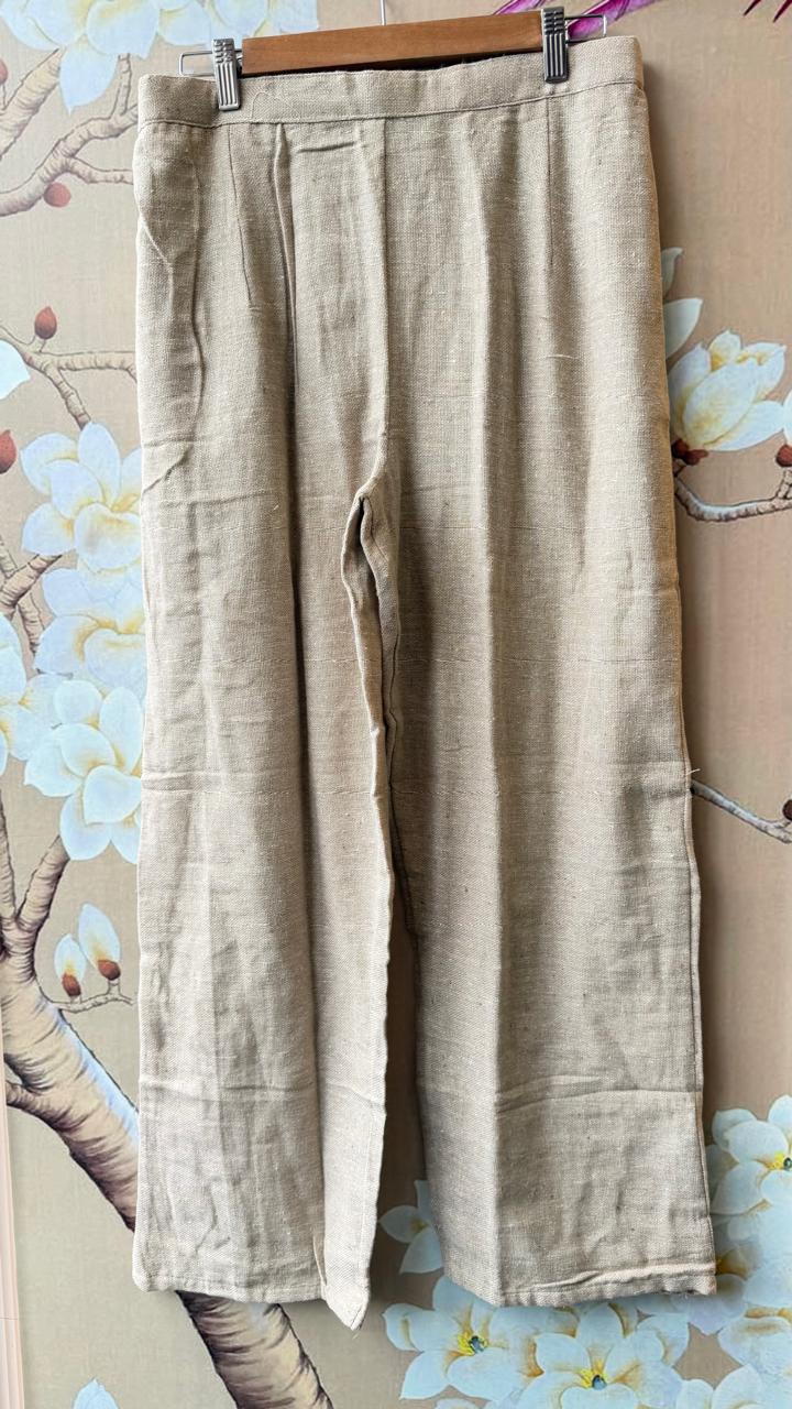 Jute cotton applique work Co ord set