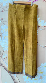 Pretty crepe silk digital printed front n back co ord in yellow