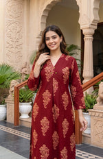 Wow cotton red co ord