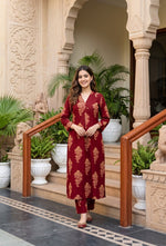 Wow cotton red co ord