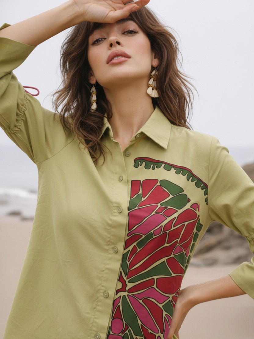 Super pretty Kalamkari shirt