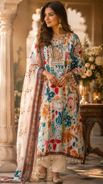 Soft Mul silk real mirror full suit