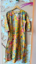 Wow cotton digital Kalamkari kurta pant