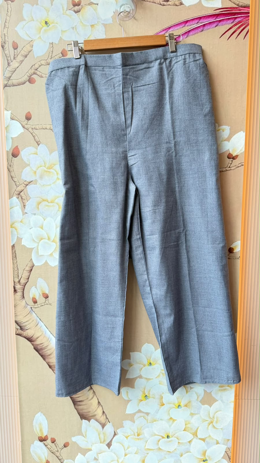 Pretty denim cotton light blue zaridetailing full suit set