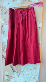 Pure cotton fully embroidered plazzo pant suit set