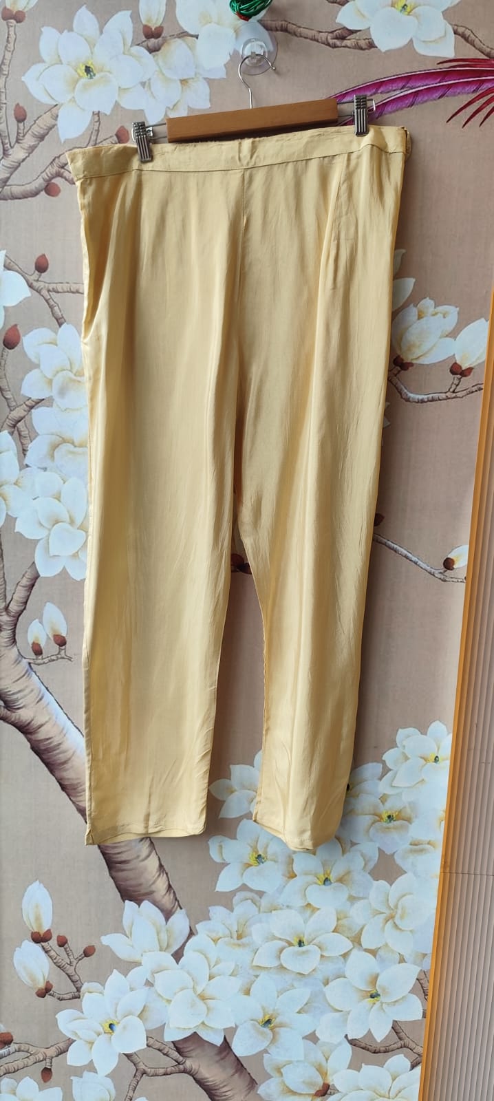 Premium Mul chanderi in yellow