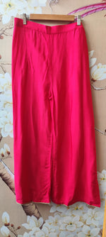 Pure chinon heavy hand work with Banarasi dupatta