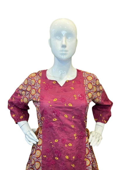 Beautiful premium cotton kurta pant