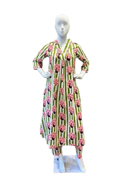 Super gorgeous n pretty pretty cotton Co -ord set