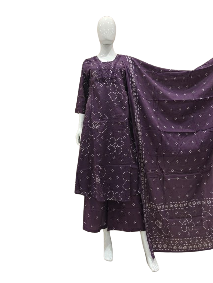 Pure cotton stylish suit set