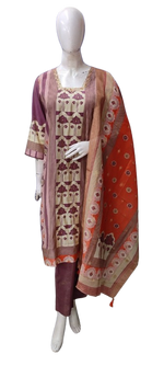 Pretty shimmer tissue suit set