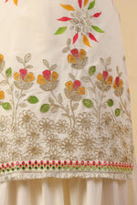 Premium mul cotton fully embellished