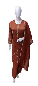 Premium shimmer tissue with mirror work