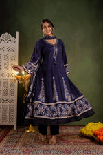 Premium muslin silk Anarkali suit sets