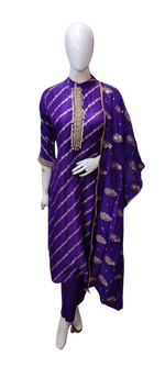 Super stylish dola silk suit set