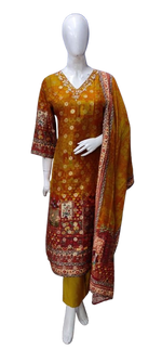 Pretty banarsi silk premium suit set