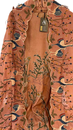 Pure muslin silk heavily embellished and embroidered suit set