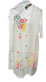 Premium orgenza with lining brush painted suit set