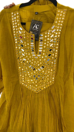 Pretty mul chanderi lining suit set