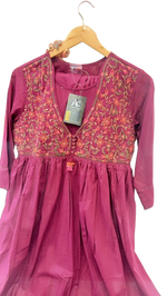 Pretty mul cotton embroidery kurta pant