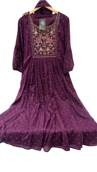 Pure mul lining suit set