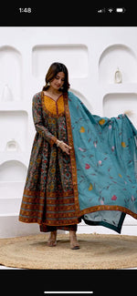 Beautiful Anarkali gown full suit