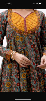 Beautiful Anarkali gown full suit