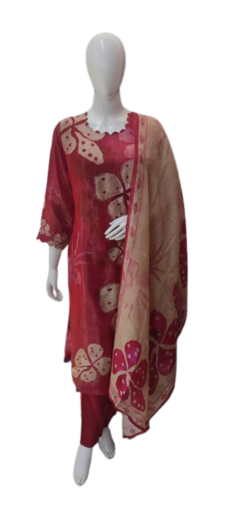 Shimmer tissue stylish suit set