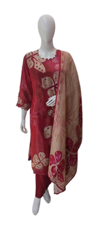 Shimmer tissue stylish suit set