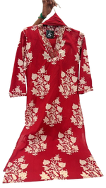 Gorgeous cotton V neck ful sui