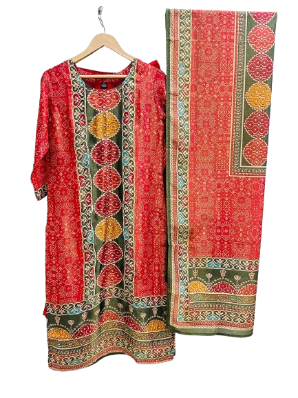 Pretty shimmer tissue suit set