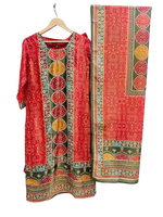 Pretty shimmer tissue suit set