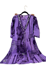 Pure cotton foil mirror co ord set