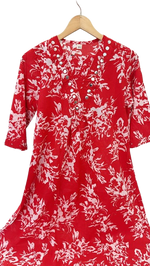 Pure cotton foil mirror co ord set