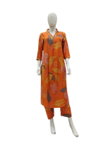 Pretty mul silk digital printed kurta pant