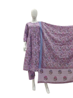 Cotton kalamkari suit set