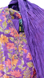 V neck Cotton full suit