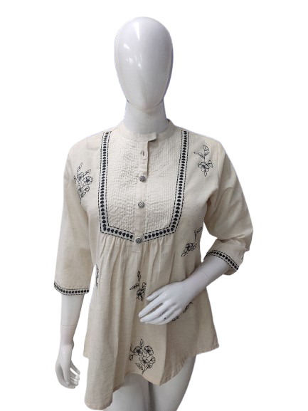 Beautiful Embroidered short top